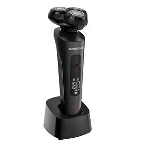 Mini rasoir électrique pour homme, boîtier en plastique recyclé, lames pour usage humide et sec, tondeuse pour cheveux longs, étanche IPX7, pour le visage et le corps - Product Image 4