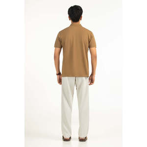 Chemise Oxford à manches longues pour homme, coupe classique, unie, brodée, 100% coton, séchage rapide, extensible, décontractée, fournisseur OEM, logo personnalisé - Product Image 3