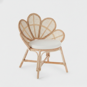 Sillas de Comedor Minimalistas de Ratán Natural, Cómodas y Duraderas, para Exteriores, Casas de Campo y Villas, para Dormitorio - Product Image 4