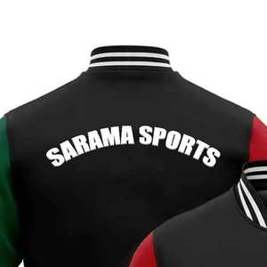 Chaquetas Universitarias de Chenilla Personalizables al por Mayor para Hombre, Estilo Urbano, con Cuello Alto Personalizado - Product Image 6