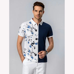 เสื้อโปโลชายทรงสลิมฟิตผ้าสแปนเด็กซ์ปักลาย12% โพลีเอสเตอร์88% พิมพ์ซับลิเมชัน100% โพลีเอสเตอร์สีพื้น - Product Image 1