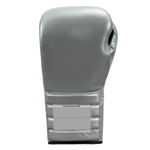 Gants de boxe en cuir PU de couleurs pures pour l'entraînement aux exercices de poinçonnage - Product Image 3