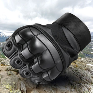 Guantes de moto de cuero para hombre con logotipo personalizado, cómodos y de secado rápido con material transpirable para ropa informal - Product Image 2