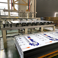 Panneau composite en aluminium pour l'extérieur Feuille de revêtement mural 4x8 pieds Panneaux ACP ACM