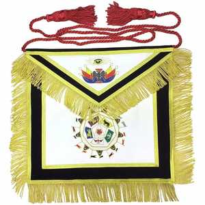 Tablier fait main avec surface cousue propre ceinture réglable matériau léger idéal pour s'habiller lors d'événements formels - Product Image 5