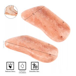 Natural High Grade Eco-Friendly Handmade Himalayan Salt Therapy Stones with Modern Design for Home Decor & Gifts-Low Price - Product Image 3