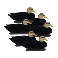 Décoys de chasse au canard en flocage noir en gros pour la chasse et la décoration de jardin, réalistes
