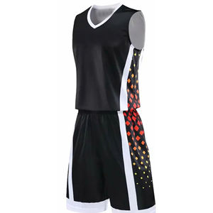 Ropa deportiva para hombre, conjunto de uniforme de baloncesto, sublimación personalizada, impreso, lavado, deportes de verano, secado rápido, logotipo personalizado para Unisex - Product Image 2