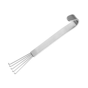 Retractor de garra de oso Anderson de alta calidad 4 3/4 mango plano Retractor quirúrgico de acero inoxidable Manual certificado CE 5 Sharp - Product Image 4