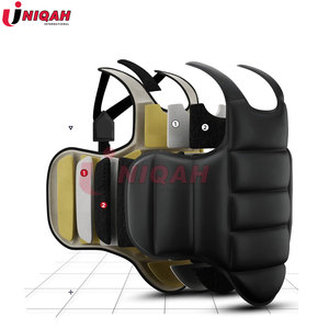 Protecteurs de sécurité de sport de vente chaude pour le karaté MMA et les arts martiaux boxe coussin de ventre garde de poitrine et bouclier de côtes - Product Image 3