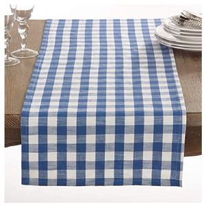 Custom Logo Design Wholesale Manufacturer Hot Sale Wedding 100% Organic Cotton Gots Certificate Luxury Decoration <b>Table</b> <b>Runners</b> - Product Image 6