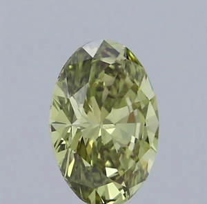 Vente en gros de diamants synthétiques DEF 1.05 carats cultivés en laboratoire VVS2 Vert ovale d'excellente coupe avec certificat IGI - Product Image 3