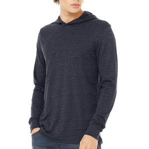 Bella Canvas T-shirt à capuche à manches longues en jersey pour homme - Product Image 5