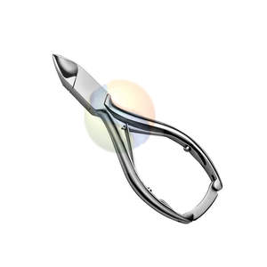 Pince à cuticules professionnelle en acier inoxydable allemand avec lames à joint en boîte tranchantes, pince à ongles et à cuticules robuste, fabrication - Product Image 5