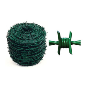 Hilo Spinato Plastificado para Malla de Cercado, Hilo N.º 14, Rollo de 200 m, Verde - Product Image 1