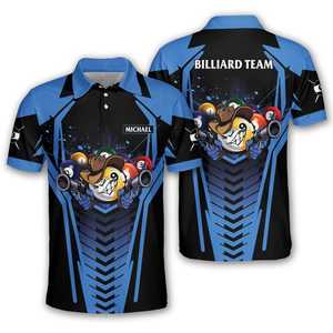 Maillots de bowling personnalisés professionnels, uniformes d'équipe, vente en gros, respirants, à séchage rapide, en polyester - Product Image 2