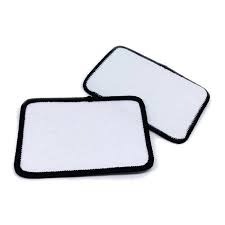 Badges les plus vendus en gros Sublimation transfert de chaleur bricolage patchs vierges en tissu personnalisé avec attache à crochet et boucle - Product Image 4