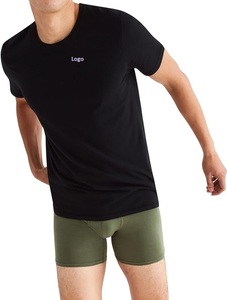 เสื้อยืดผู้ชายผ้าฝ้ายลำลองคุณภาพสูงแบบสั่งตัดดีไซน์ใหม่คอกลมพอดีทันสมัยสำหรับผู้ชายขายส่งจากบังคลาเทศ - Product Image 4