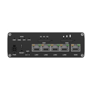5G <b>Router</b> Teltonika RUTC50, Wi-Fi 6, 5x RJ45 1000Mb/s, Dual SIM, IP30 - Product Image 4