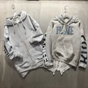 เสื้อฮู้ดดี้ผู้ชายคุณภาพพรีเมียมรุ่นใหม่ล่าสุด ผ้าฝ้าย 100% สวมใส่สบาย ระบายอากาศได้ดี พร้อมฮู้ดสำหรับผู้ใหญ่ - Product Image 5