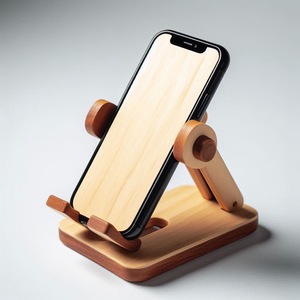 Thủ công bằng gỗ điện thoại đứng một độc đáo sinh thái thân thiện kiệt tác - Product Image 3