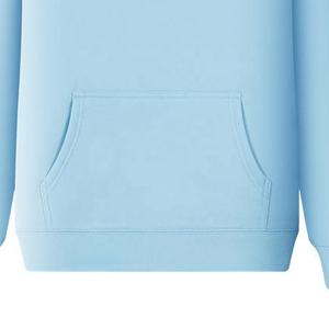 Sudadera con capucha de talla grande para hombre, de algodón grueso, liso, liso, pesado, negro, personalizada - Product Image 6