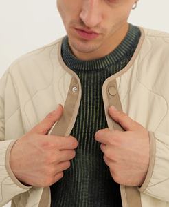 Veste matelassée unisexe Vêtements d'extérieur rembourrés en coton pour hommes et femmes Streetwear d'hiver Design - Product Image 5