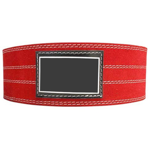 Cinturón de Cuero para Levantamiento de Pesas con Forro de Gamuza Cómodo, Soporte para Espalda y Core, Opciones de Hebilla Ajustable, Cinturón de Levantamiento de Pesas Personalizado OEM - Product Image 6