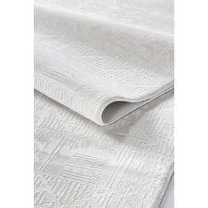 Zett ZE002 tapis texturé doux longue durée fait à la main scandinave blanc couloir rectangulaire salon chambre adolescents Polyester PP - Product Image 2