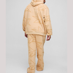 2025 haute qualité deux pièces hommes survêtement ensemble Slim Fit survêtement survêtement tenue pour l'entraînement et vêtements décontractés - Product Image 6