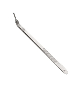 Manche de scalpel angulaire professionnel n° 3L, manche de scalpel chirurgical angulaire de précision pour un accès en profondeur des cavités et des procédures de précision - Product Image 5