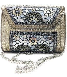 Bolso de Mano de Resina de Diseño Indio Antiguo, Bolso de Mano de Moda para Mujer, Hecho a Mano, Rectangular, Precio Competitivo, Regalos, Recuerdos - Product Image 4