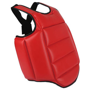 Protector de Pecho de Alta Calidad de Doble Cara en Cuero PU Personalizable para Kick Boxing, MMA y Artes Marciales - Product Image 6