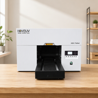 Mesin Printer UV Flatbed 3 in 1 A3 untuk Objek Datar, Tumbler Silinder, dan Stiker Transfer UV DTF