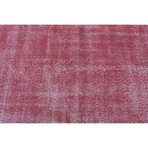Turkish 3.5x6.8 ft Rug, Vintage Rug, <b>Red</b> Plants & trees Rug <b>Wool</b> - Product Image 5