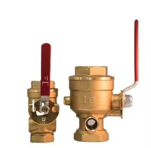 Valve Verte 1 Pouce Prix Usine Test Durable en Laiton Forgé et Vanne de <span class=keywords><strong>Vidange</strong></span> avec Voyant pour Système d'Incendie - Product Image 2