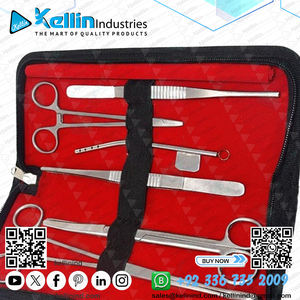 Ensemble d'instruments de gynécologie de 7 pièces ensemble d'instruments chirurgicaux ensemble d'outils d'équipement médical meilleure qualité allemande en acier inoxydable - Product Image 2