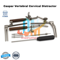 Ensemble de distracteurs cervicaux Caspar de qualité supérieure en acier inoxydable-titane de qualité médicale certifié CE pour la chirurgie neurochirurgicale de la colonne vertébrale