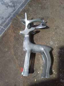 Figurines et décorations de Noël modernes en aluminium personnalisées, sculptures suspendues durables pour la décoration de la maison - Product Image 5