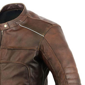 Chaqueta de Motociclista de Cuero 100% Más Vendida para Hombre, Chaqueta de Motociclista Hecha a Medida - Product Image 5