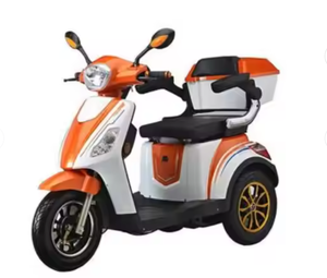 รถสามล้อไฟฟ้าสามล้อ60V ยานพาหนะสำหรับจัดส่งแบบเปิดตามสั่งเกรดอุตสาหกรรมแบบทำมือรับประกัน3ปี - Product Image 1