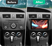 Prix d'usine, autoradio Android 9 pouces avec écran tactile, lecteur DVD, navigation automatique, tableau de bord multimédia avec GPS sans fil