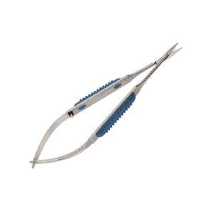 Micro tijera quirúrgica multiusos, hoja afilada recta de acero inoxidable, mango de agarre de goma, alta calidad, venta al por mayor, Micro Tijera - Product Image 2