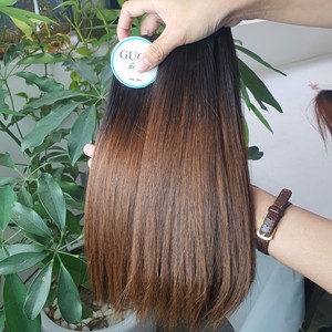 Venta caliente virgen vietnamita máquina cruda doble trama pelo Color Natural hueso recto sin enredos sin caída precio al por mayor - Product Image 4