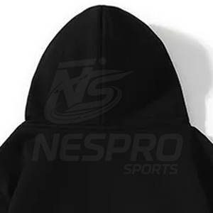 Coupe-vent Hiver Décontracté Hommes Bouffée Imprimé Hoodies-100 % Coton Respirant Conception de Poche Prix Usine - Product Image 6