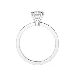 1.00 ctBague de fiançailles solitaire en diamant taillé sur coussin pour femme - Product Image 5