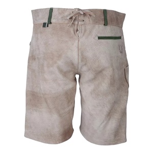 เสื้อหนังกลับจากปากีสถาน,ชุดหนังฟอกอากาศสีทองชุดสั้น Lederhosen สำหรับผู้ชายบาวาเรียชุด Oktober Trachten - Product Image 2