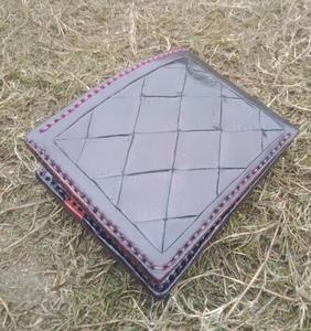 wholesale RFID Blocking <b>Men</b> Genuine <b>Leather</b> Bifold <b>Wallet</b> | Vegetable Tanned, Handmade Item - Product Image 4