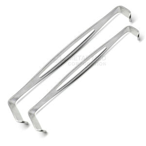 Retractores de Doble Extremo de Acero Inoxidable, Instrumentos Quirúrgicos Reutilizables de Calidad Premium, Fuente de Energía Manual, Arme Nave - Product Image 1