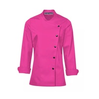 Mansi Textile Wholesaler India, vêtements de travail sur mesure de haute qualité, style veste à manches longues, tissu poly/coton, uniformes pour restaurants et bars